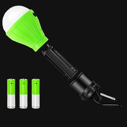 1pc Tent Hanging Lamp 3Modes LED Bulb Carabiner Portable Lantern Outdoor SOS Camping Lamp Emergency Lighting Travel Lamp Battery