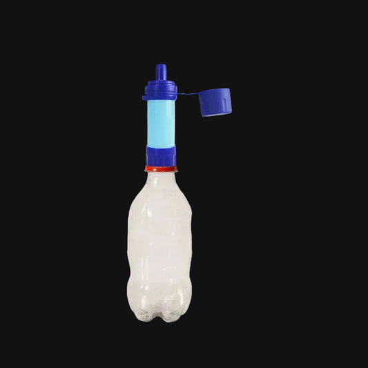 Water Filtration Purifier Emergency Life Straw Water Filter