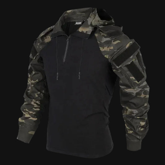 Outdoor Camo Tactical Shirt - Bushman Outpost