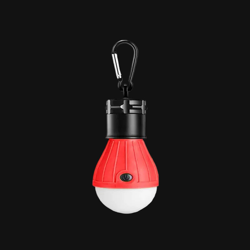 1pc Tent Hanging Lamp 3Modes LED Bulb Carabiner Portable Lantern Outdoor SOS Camping Lamp Emergency Lighting Travel Lamp Battery