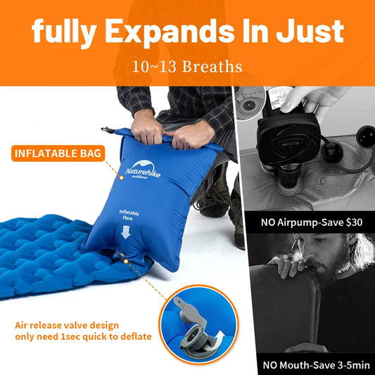 Inflatable Camping Mattress Air Mattress Ultralight