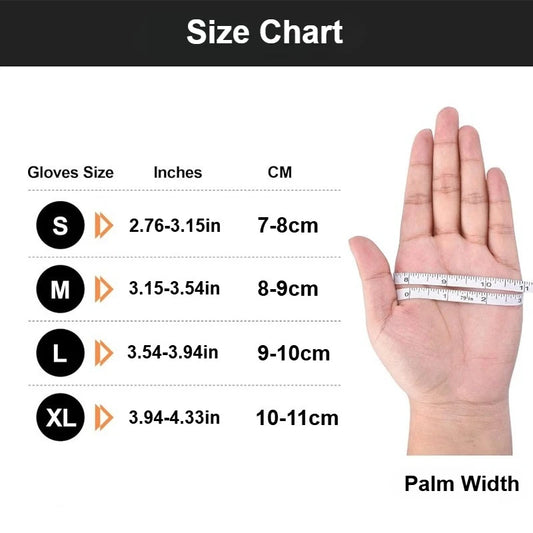 10-100PCS Blue Nitrile Disposable Gloves Latex Free