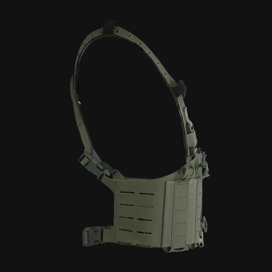 Lightweight MOLLE with Mag Pouch H-Style Strap SF Vest Chest Rigs