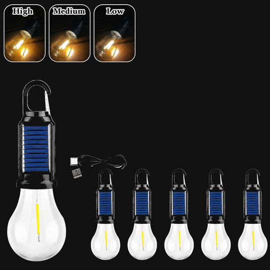 Solar camping lamp bulbs