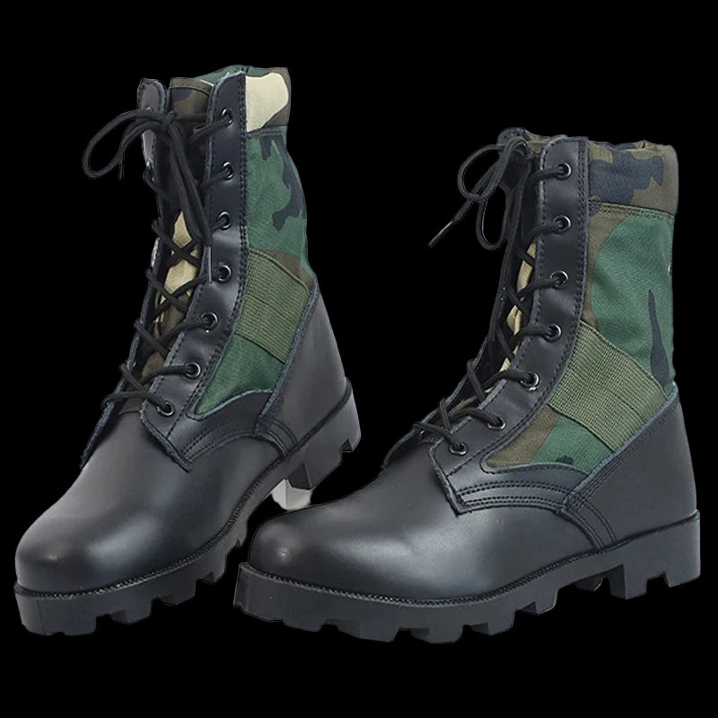 Lace Up Waterproof Combat Boots - Bushman Outpost