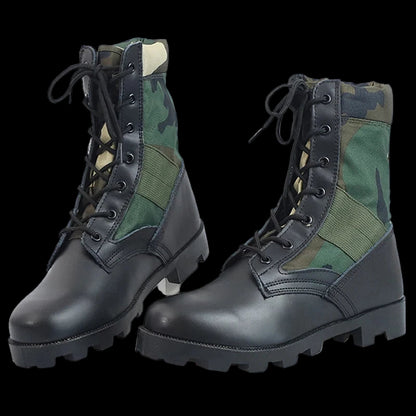 Lace Up Waterproof Combat Boots - Bushman Outpost