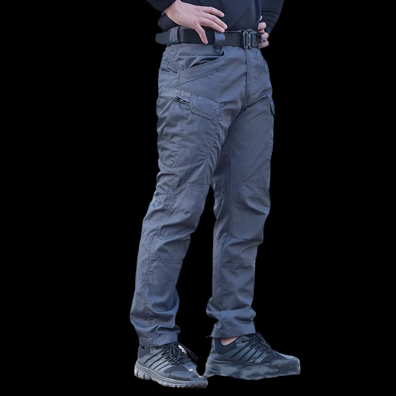 Mens Waterproof Elastic Cargo Pants - Bushman Outpost