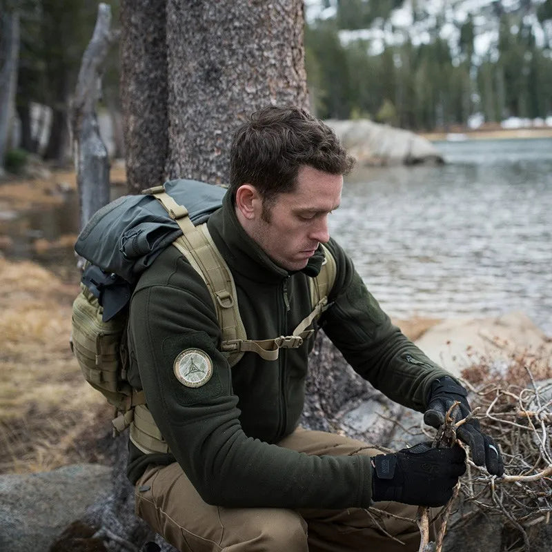 Men Military Winter Thermal Fleece - Bushman Outpost