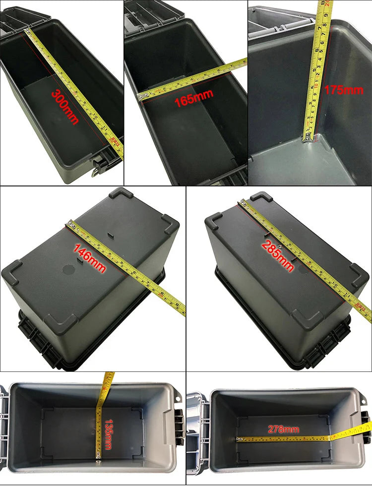 High Strength Plastic Ammo Can Storage