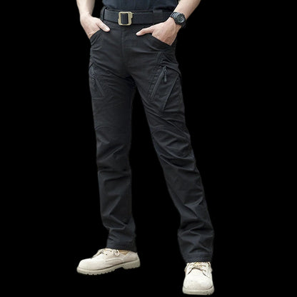Mens Waterproof Elastic Cargo Pants - Bushman Outpost