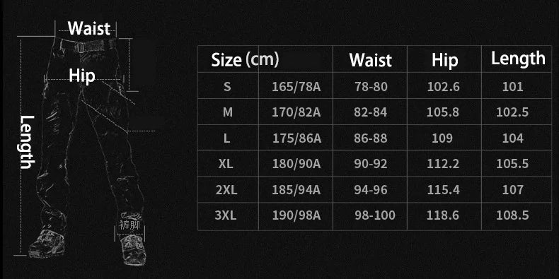 Mens Waterproof Elastic Cargo Pants - Bushman Outpost