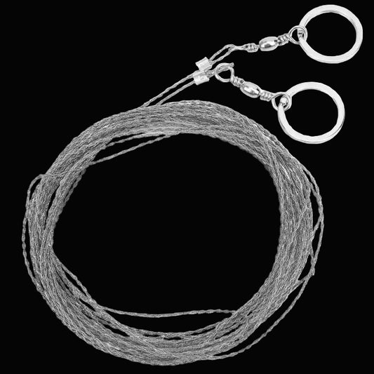 10m Emergent Survival Wire Saw Camp Hike Outdoor Hunting Fishing  Fretsaw Stainless Steel Survival Line Wire Saw