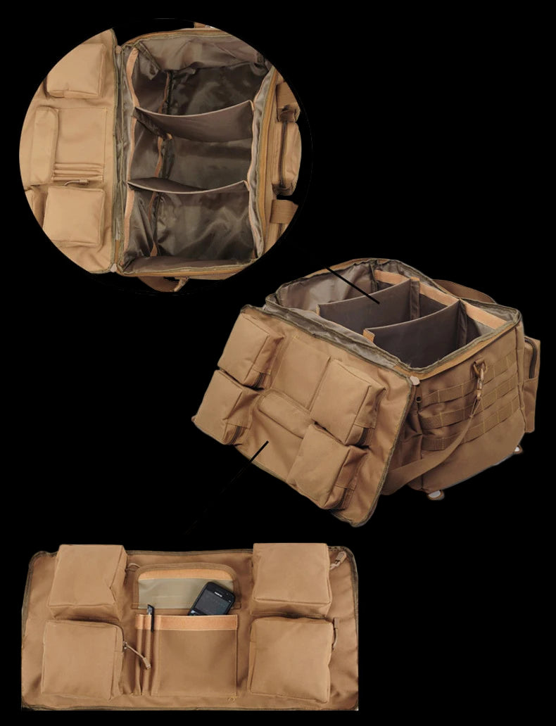55L Camping Duffel Bag