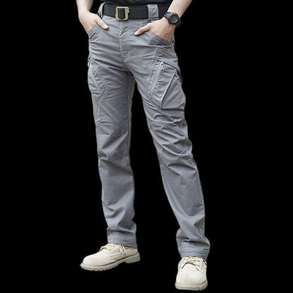 Mens Waterproof Elastic Cargo Pants - Bushman Outpost
