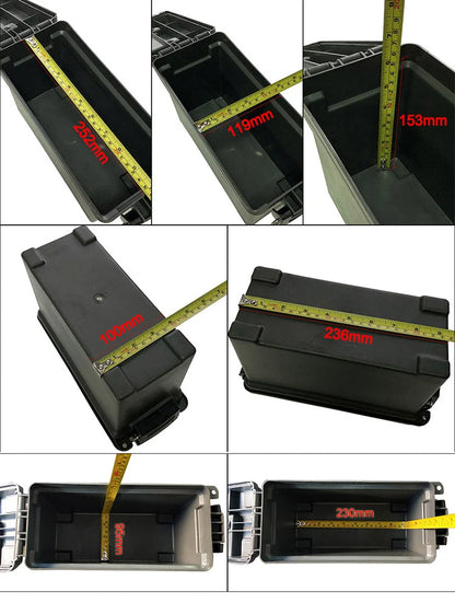 High Strength Plastic Ammo Can Storage