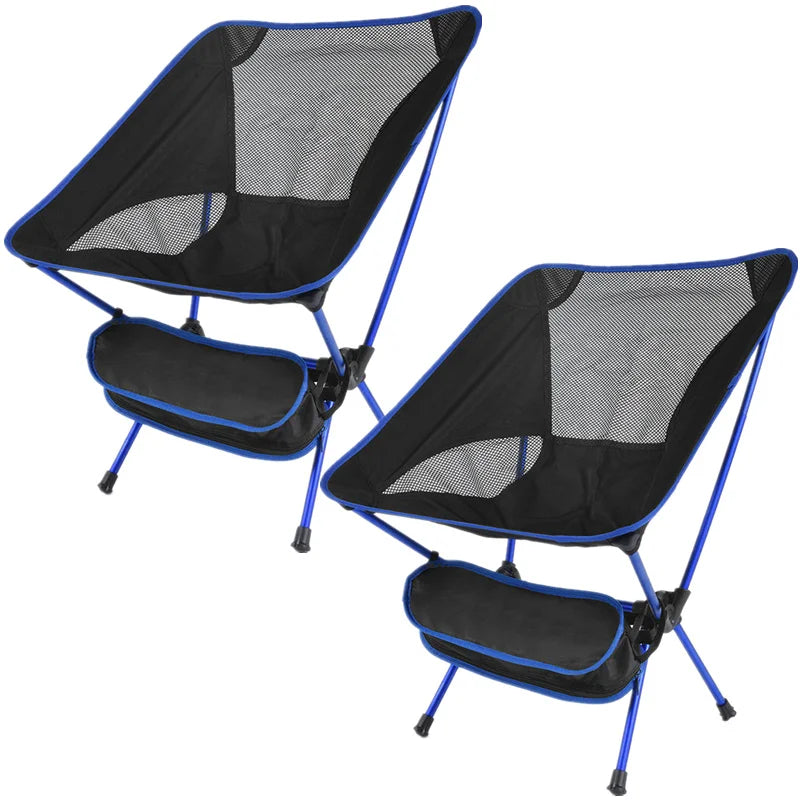 1 or 2-Pcs Ultralight Camping Chair