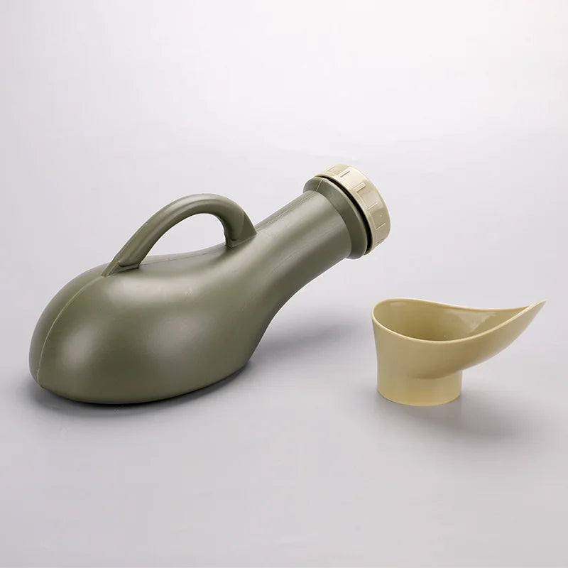 Portable Plastic Urinal Bottle with Cap