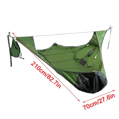 Ultralight Camping Hammock - Tear-Resistant & Mosquito-Proof