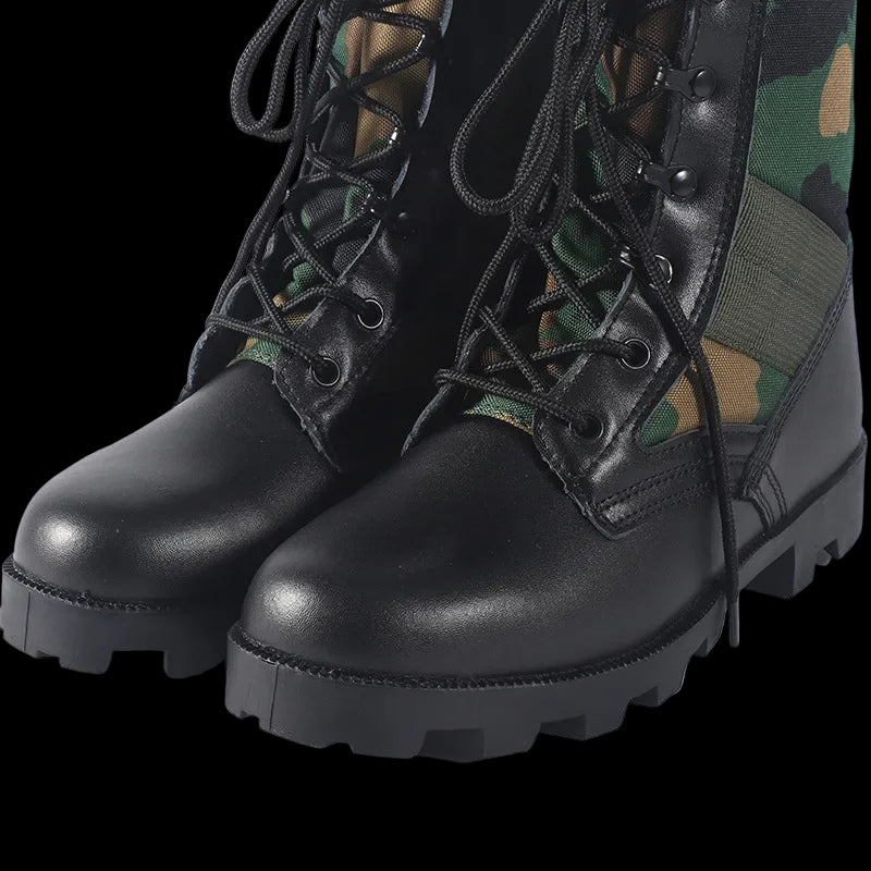 Lace Up Waterproof Combat Boots - Bushman Outpost