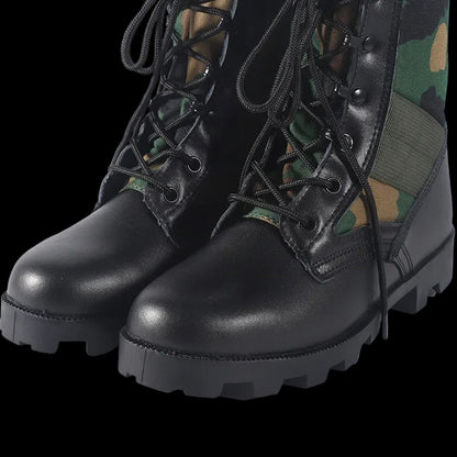 Lace Up Waterproof Combat Boots - Bushman Outpost