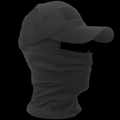 Tactical Balaclava Baseball Caps Full Face Mask Set