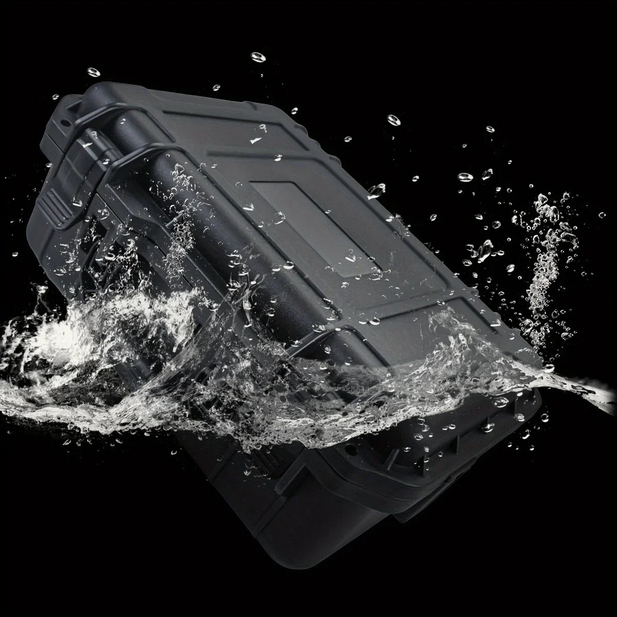 Waterproof Hard Carry Case With Pre-cut Sponge Storage