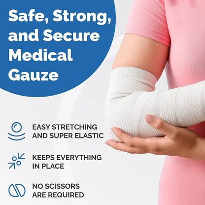 Breathable Gauze Bandage Rolls