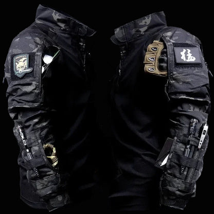 Tactical Outdoors Breathable Camo Uniform 2 Pcs Sets