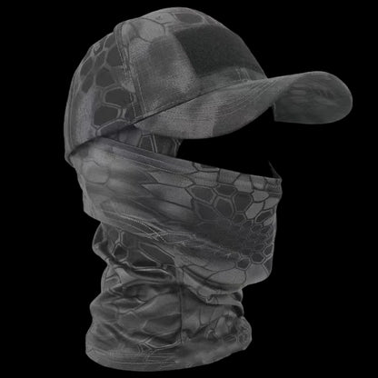 Tactical Balaclava Baseball Caps Full Face Mask Set