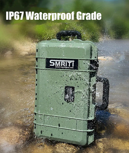 IP67 Waterproof Military Hard Case Organizer Trolly