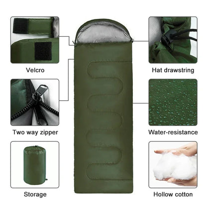 Camping Waterproof 4 Season Sleeping Bag