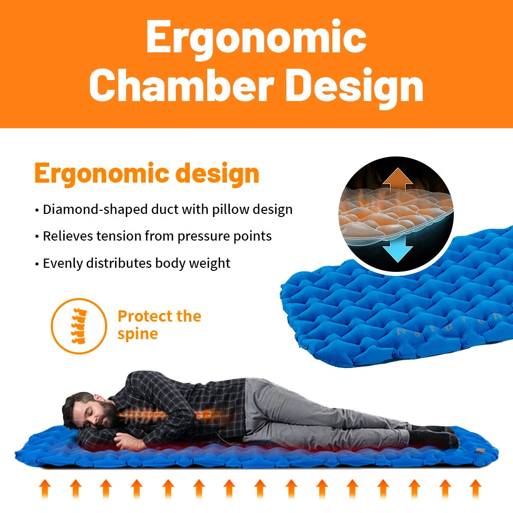 Inflatable Camping Mattress Air Mattress Ultralight