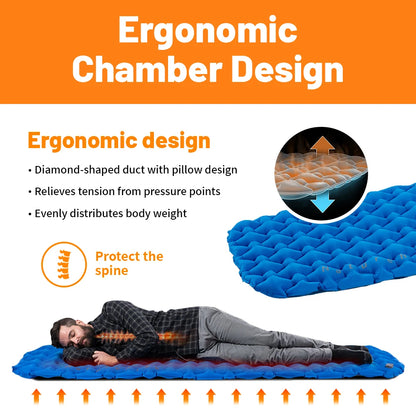 Inflatable Camping Mattress Air Mattress Ultralight