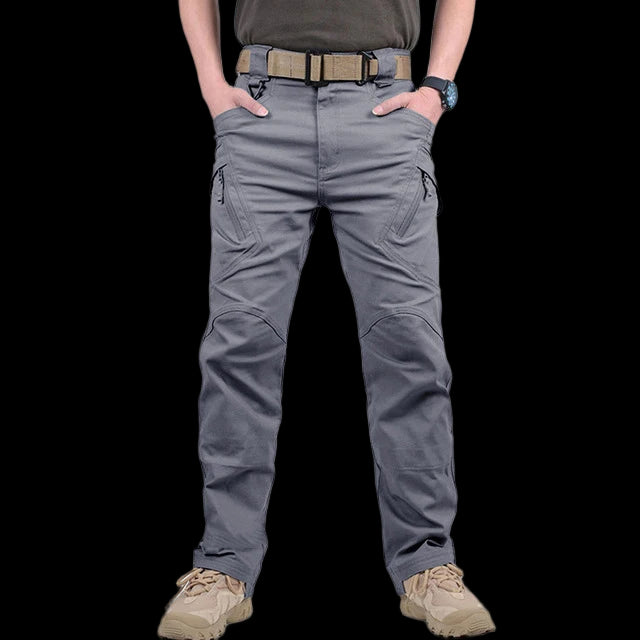 Mens Waterproof Elastic Cargo Pants - Bushman Outpost