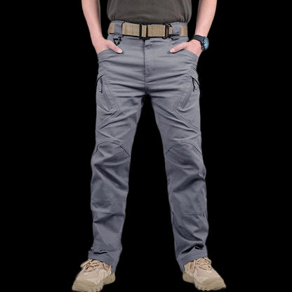 Mens Waterproof Elastic Cargo Pants - Bushman Outpost