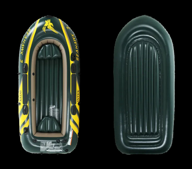 Sea Hawk 2/3 Person Thickened Inflatable Fishing Raft