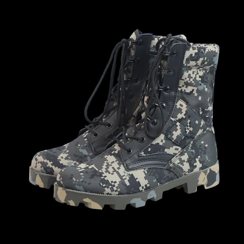 Lace Up Waterproof Combat Boots - Bushman Outpost