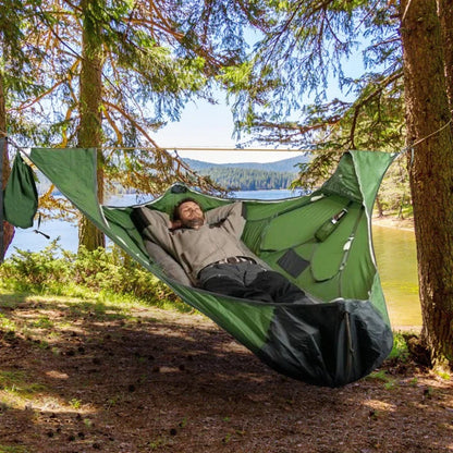 Ultralight Camping Hammock - Tear-Resistant & Mosquito-Proof