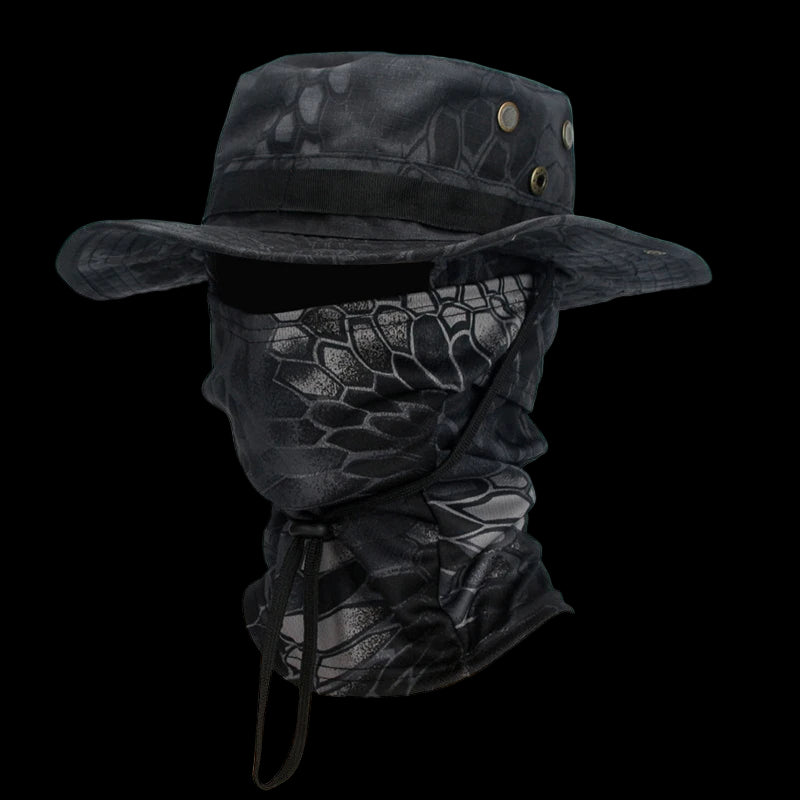 Camouflage Boonie Hat Balaclava Set