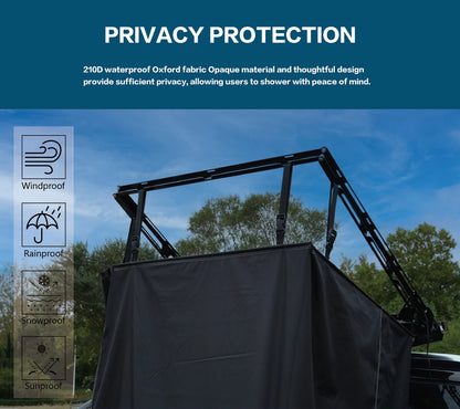 Car Side Shower Tent
