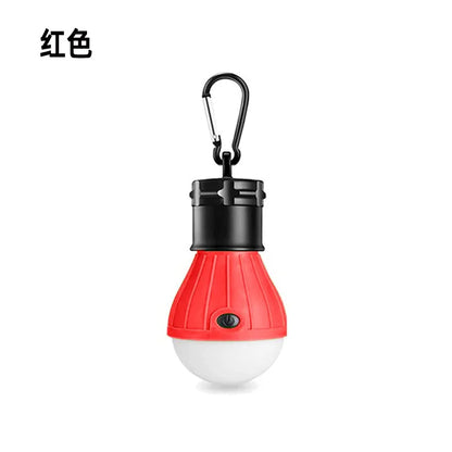 1pc Tent Hanging Lamp 3Modes LED Bulb Carabiner Portable Lantern Outdoor SOS Camping Lamp Emergency Lighting Travel Lamp Battery