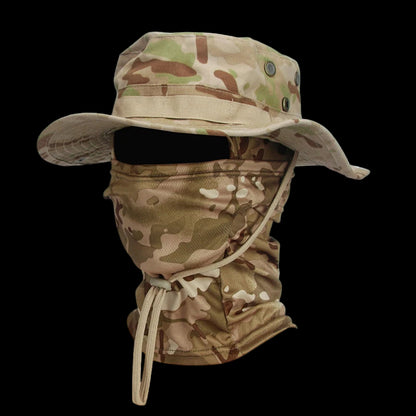 Camouflage Boonie Hat Balaclava Set
