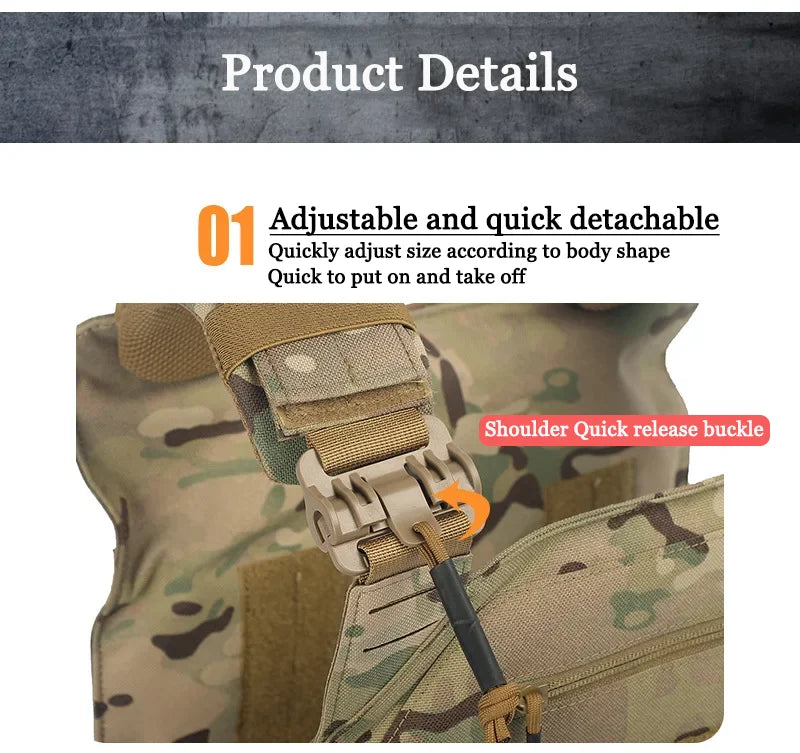 Multi-Role Tactical Vest JPC Style Vest