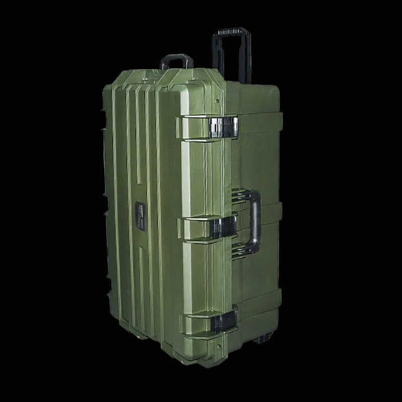 IP67 Waterproof Military Hard Case Organizer Trolly
