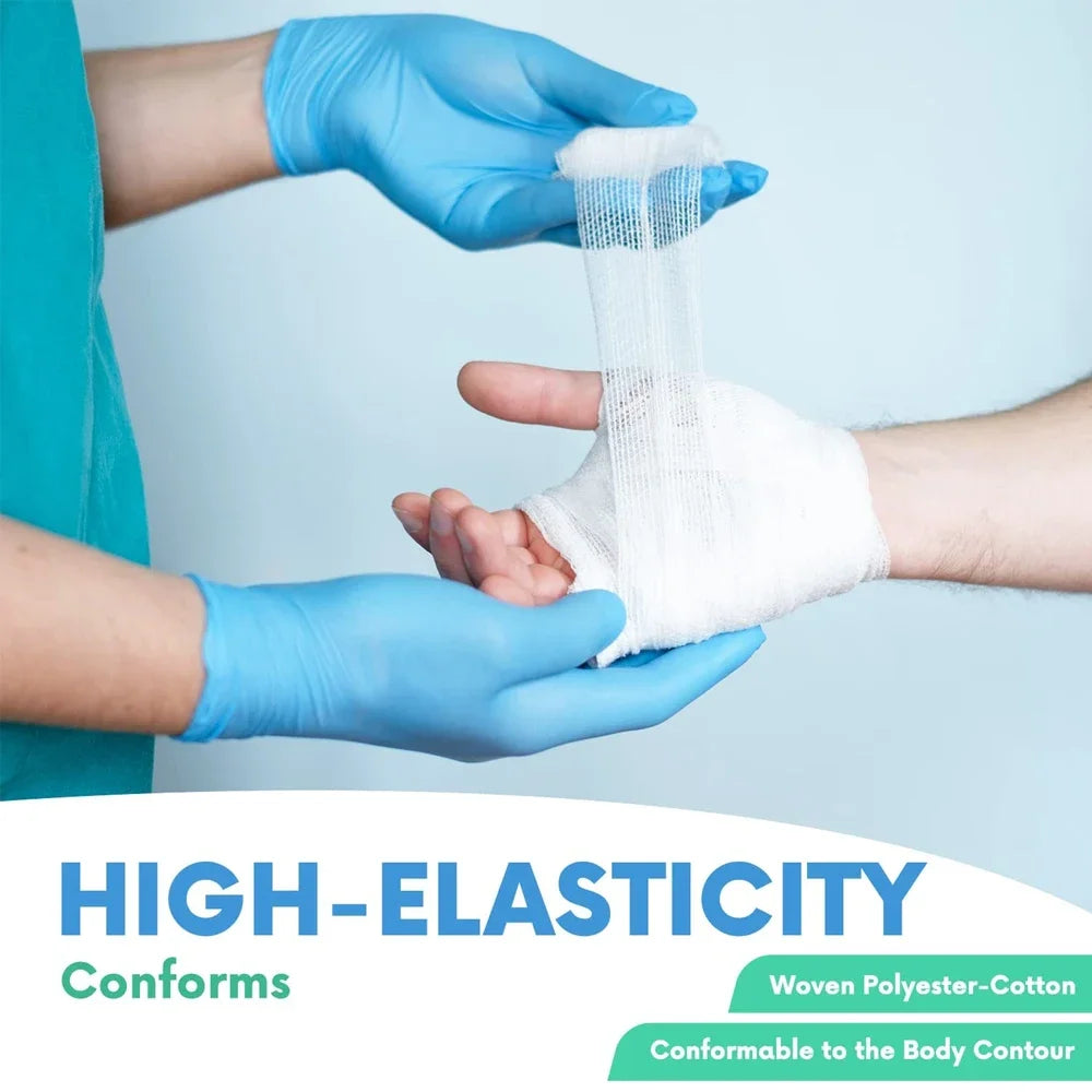 Breathable Gauze Bandage Rolls