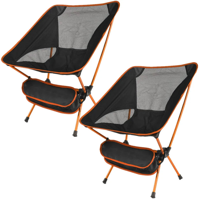 1 or 2-Pcs Ultralight Camping Chair