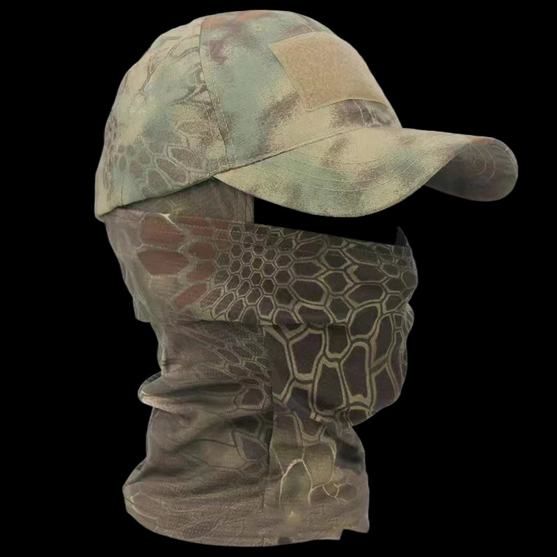 Tactical Balaclava Baseball Caps Full Face Mask Set