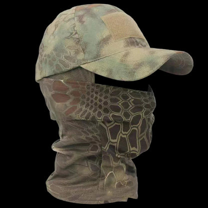 Tactical Balaclava Baseball Caps Full Face Mask Set