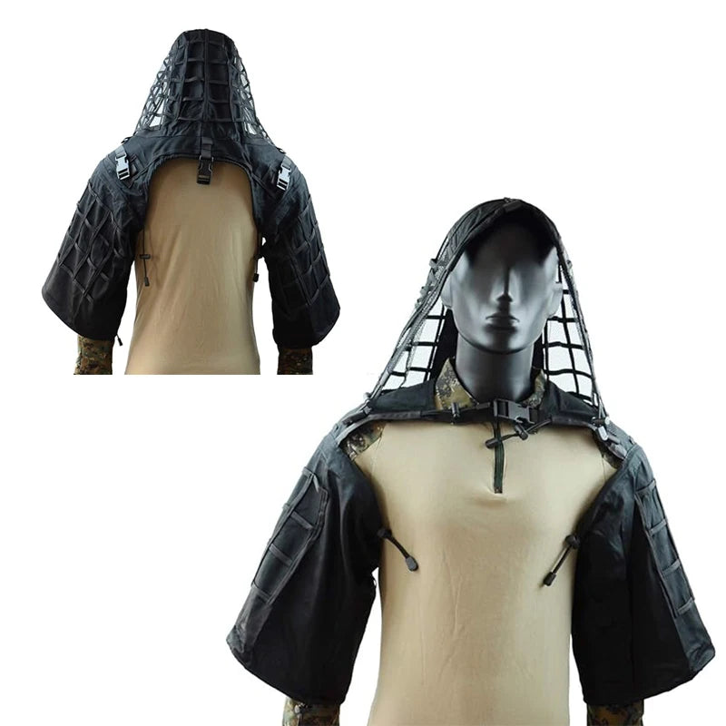 Tactical Ghillie Viper Hood 3D Leaf