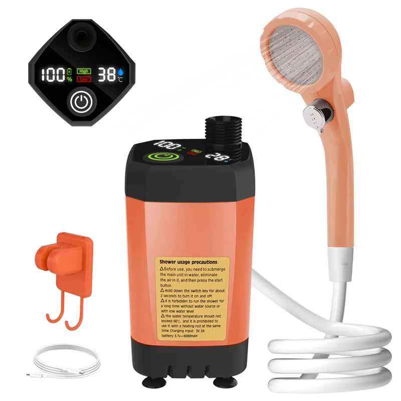 Portable Camping Shower Pump Kit